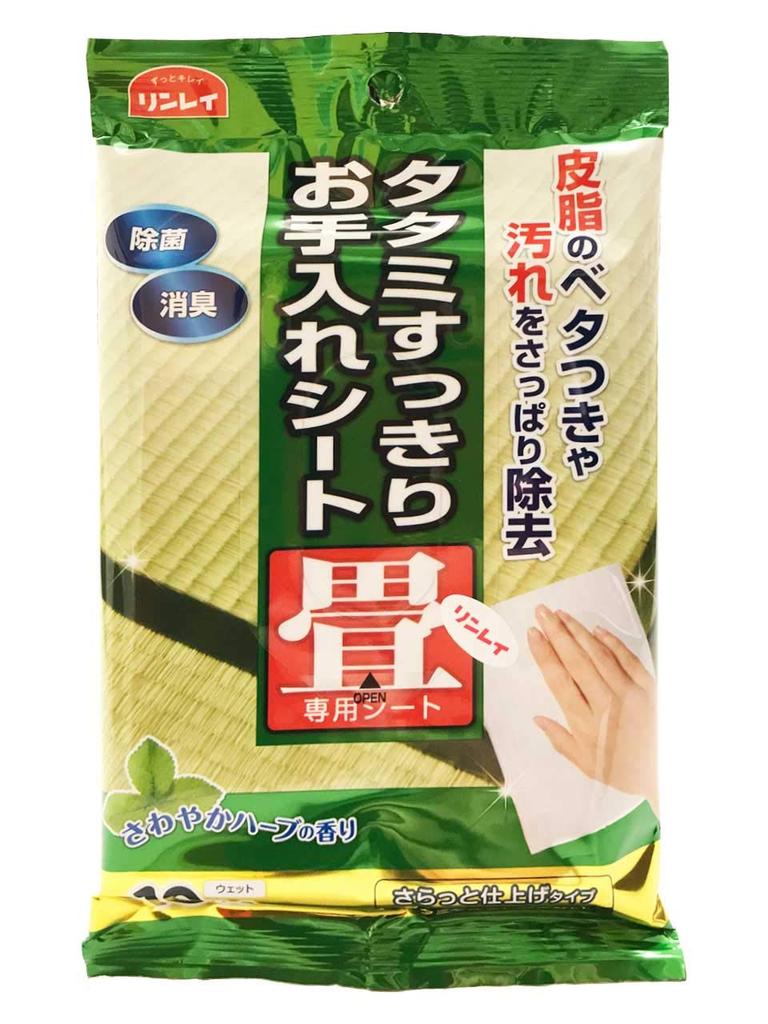 Rinrei Tatami Cleaning Sheet 10 Pieces