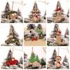 New Hanging Wooden Car Ornaments Christmas Tree Pendants Elk Cartoon Animal Ornaments Christmas Holiday Decorations