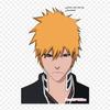 Ichigo Kurosaki Face Ichigo Kurosaki Anime Lron On Patches For Clothes Bag Tshirt Heat Transfer Stickers Stripes Appliques