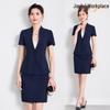 Women's Professional Spring/Summer Suit Set for Hotel Reception and Beauty Salon Uniform