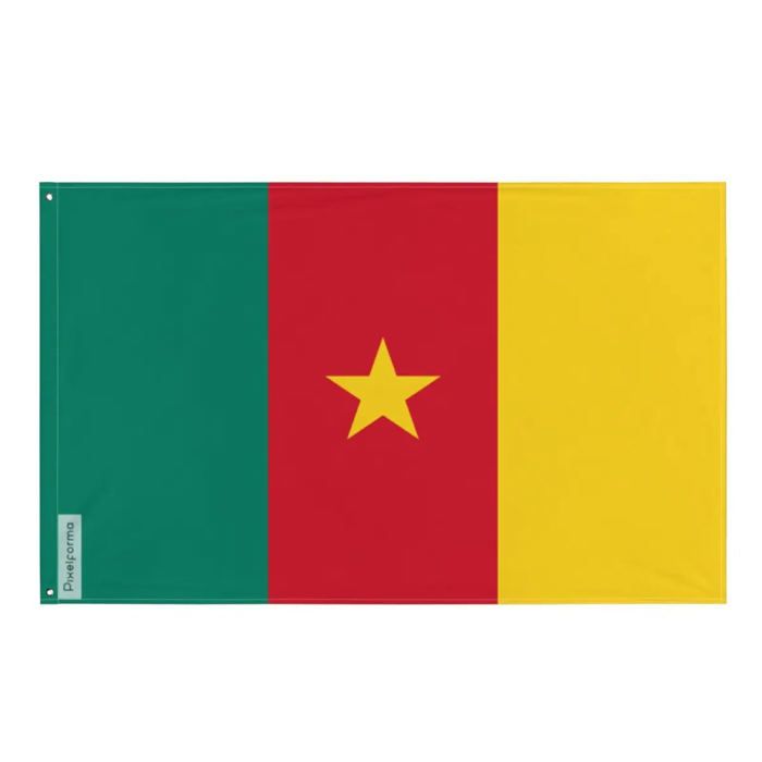 Drapeau Cameroun 64 X 96 Cm