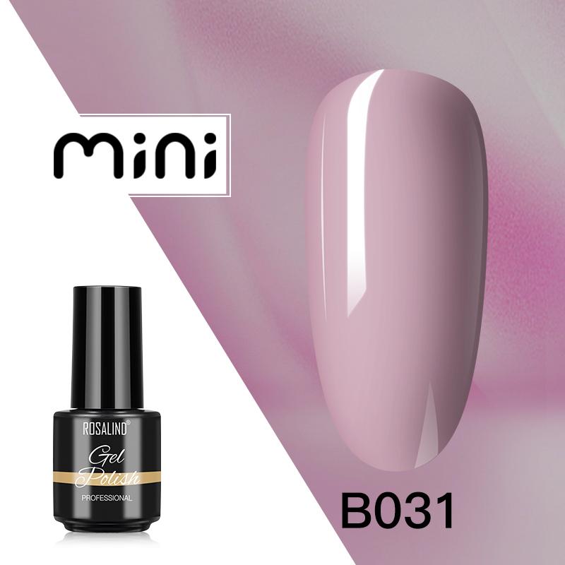 ROSALIND Colorful Nail Gel Polish Hybrid Gel Polish for Nail Art Design Soak Off Base Top Coat UV/LED Lamp Nail Enhancement 40 Colors