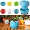 Cute Succulent Plants Flower Pot Saucer Tray Planter Home Desk Garden Decor