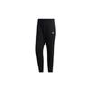Solid Color Casual Running Sports Fleece Pants Men Bottoms Black GM4461