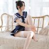 1 Set Sexy Uniform Cosplay Improve Ambience Soft Student Uniform School Girl Ladies Erotic Costume for Couple
