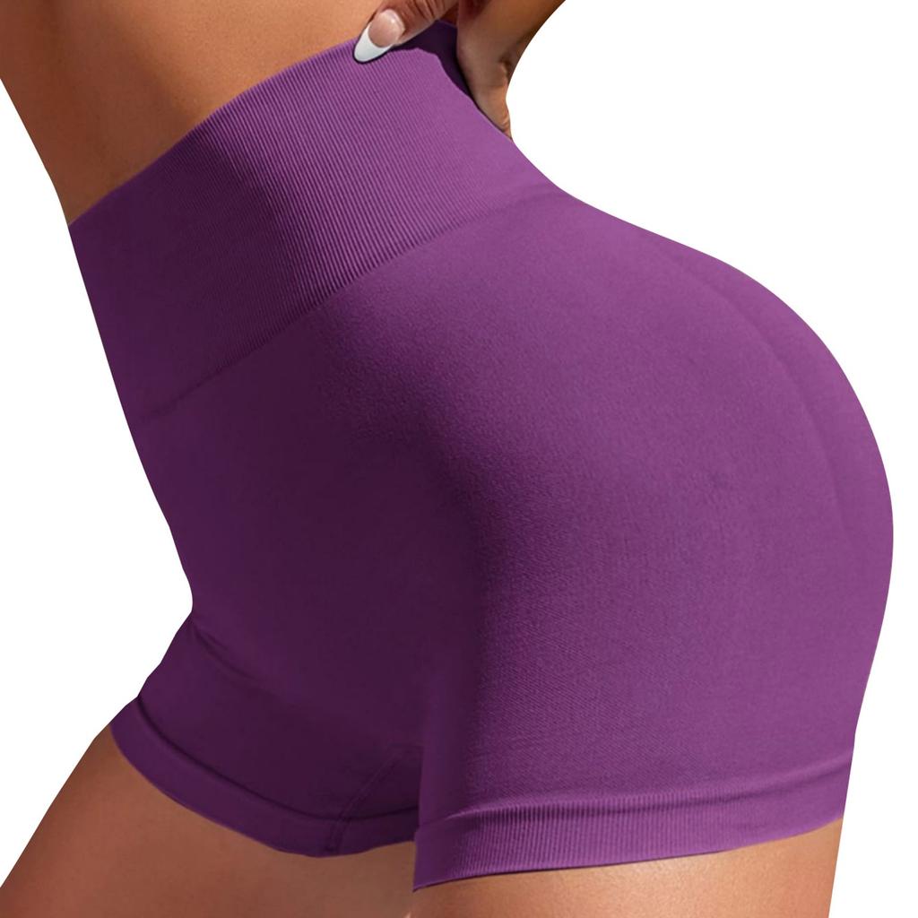 Women's High Waist Peach Lift Hip Sports Shorts Tight Yoga Shorts