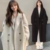 Thickened Woolen Coat Medium and Long Woolen Coat Women's Autumn and Winter