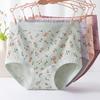 Women's High Waist Cotton Briefs - Antibacterial, Loose Fit, Large Size Shorts for Middle-aged and Elderly Moms.
