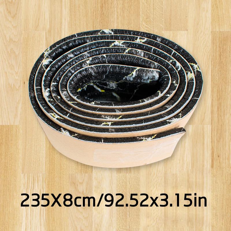 2.35M Removable Border Baseboard Wallpaper Waist Line 3D Marble Wall Sticker Self-adhesive