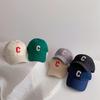 Autumn Kids Cap Children's Korean Letter Embroidery Boys and Girls Baseball Caps Travel Sunshade Peaked Caps