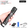 Ultra Bright XHP70.2/XHP50 LED Flashlight 18650/26650 Rechargeable Flashlights Waterproof Torch Tactical Flashlight Super Bright