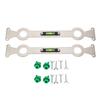 2 Set Hot and Cold Water Pipe Leveler High Accuracy Adjustable Multipurpose Pipe Fixed Leveler