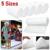 Christmas Winter Artificial Snow Blankets Thickness 5-8mm Christmas Fake Snow Cotton Carpet White Snow for Xmas Tree Ornament