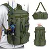 Tactical Fishing Lure Camping Backpack Multifunctional Fish Box Tackle Storage With Rod Holder Equipment Storage Outdoor Men Bag
