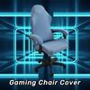 Fashion Simple Home Gaming Chair Cover Universal Computer Game Competitive Seat Backrest Armrest Elastic Swivel Chair Cover