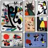 Modern Joan Miro Surrealism Art Posters and Prints Canvas Painting Wall Pictures Abstract Decorative Home Room Decor Cuadros