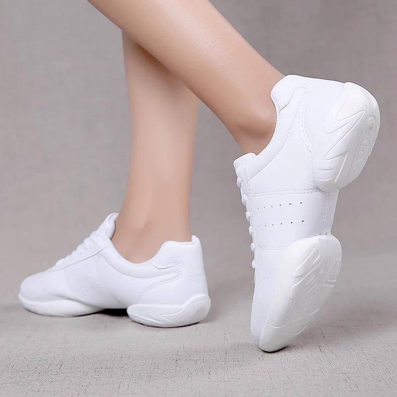 Dance Shoes Woman New Ladies Modern Soft Outsole Jazz Sneakers Aerobics Breathable Lightweight Female Dancing Fitness Sport
