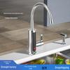 Instant Heat Silver Dual-Use Electric Faucet for Hot & Cold Water