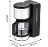 Coffee Maker WMF Stelio Glas Grey (3200002647)