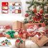 10Pcs/Pack Set Stickers Christmas Holiday Decorations Holiday Vibes Patterned Labels