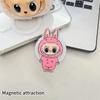 Cute Labubu Phone Grip Cartoon Magnetic Phone Holder Supports Smart Tok Kawaii Portable Folding Phone Holder Stand