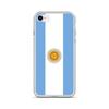 Coque iPhone - Drapeau Argentine - iPhone SE 2020 - Souple - Multicolore - Vertical