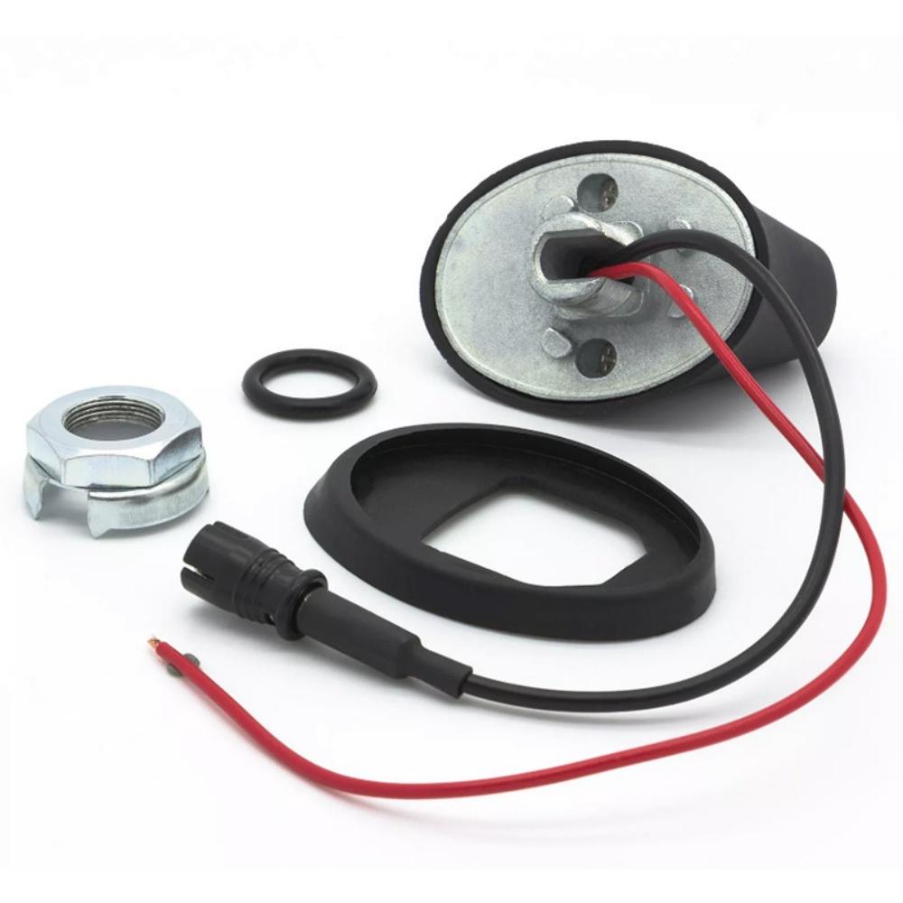 Universal Car 3cm Short Rod Roof Antenna + Antenna Base With Adapter Screw Black