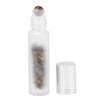 Professional Frosted Essential Oil Roller Bottle Glass Roll On Bottle for Health Care 10mlYellow