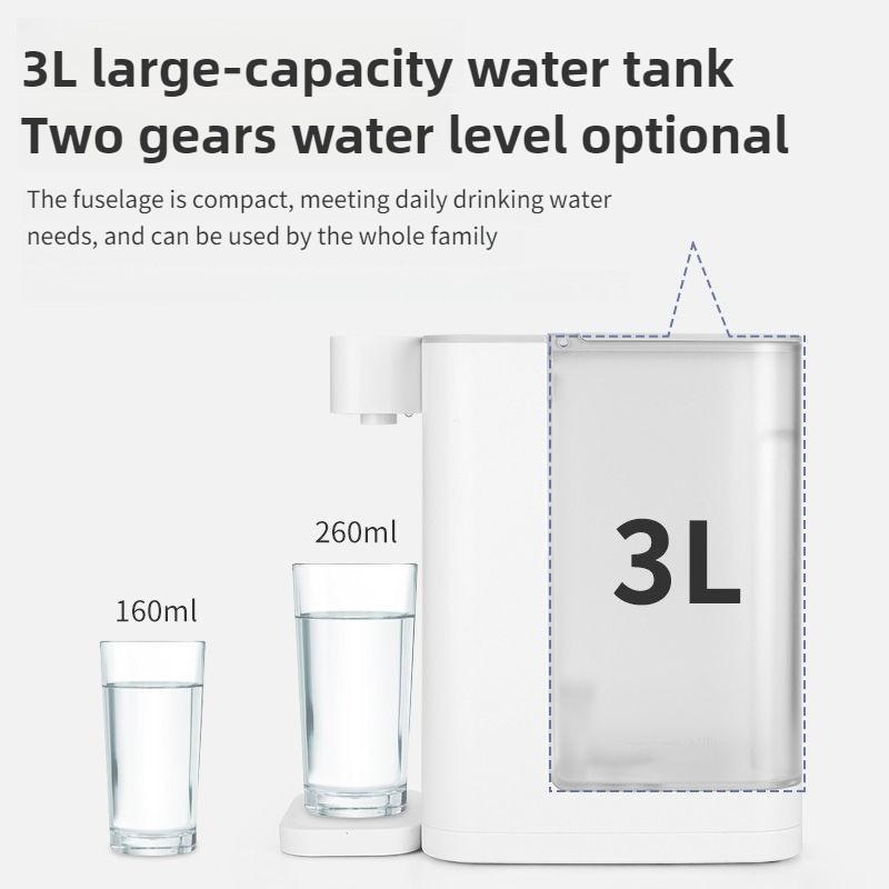 3L Desktop Instant Water Dispenser Intelligent Household Quick Heating Water Machine Small Office Water Boiling Machine