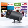 Mini Projector Portable - Bluetooth Auto - Full HD Smart Video Projector - Support 4K - Wifi 6 and BT 5.0