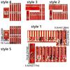 12Pcs/Set Chinese Style Draw Lots Red Envelope Lucky Draw Red Pockets  Spring Festival Gift