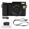 Digital Camera 3in LCD Screen 180 Degree Rotation 2.7K 30MP High Definition USB Charging