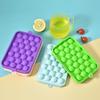 Large Capacity Easy Release Silicone Ice Lattice Jelly Yogurt Ice Ball Mold Fridge Ice Box Food Grade Ice Container