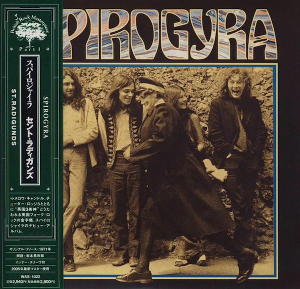 CD SPIROGYRA - St.Radigunds (Paper Sleeve) WAS1022 Strange Days 2005 Japan ObiRock Used