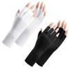 Anti -Uv Rays Sunscreen Gloves Protect Finger Skin Nail Art Mittens  Nail Enhancement