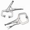 6.5in Heavy-Duty Locking C-Clamp Pliers Adjustable Welding Clamp Clip and Regular Tips Woodworking Welding Fixing Hand Tool
