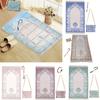 3PC Muslim Travel Prayer Mat Set Exquisite Beads Middle East Prayer Mat Portable Multiple Options Available