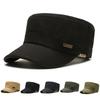 Flat Hat Men's Fishing Shade Breathable Baseball Cap Spring And Autumn Cotton Single Hat Outdoor Casual Versatile Cap