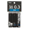 Pentel Sharp Lead Pentel Ein 0.3mm HB 3 Pieces XC283HB-3P