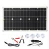 100w Solar Panel Portable Flexible Monocrystalline Silicon Solar Charger Kit for Car Boat Marine