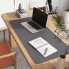 Large Waterproof Leather Desk Mat & Mouse Pad