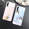 Cute Corgi Dog Case For Samsung Galaxy A52 A71 A72 A73 A53 Glass Cover For Samsung A13 5g A03 A22 A21s A03 Core A42 A70 Capas