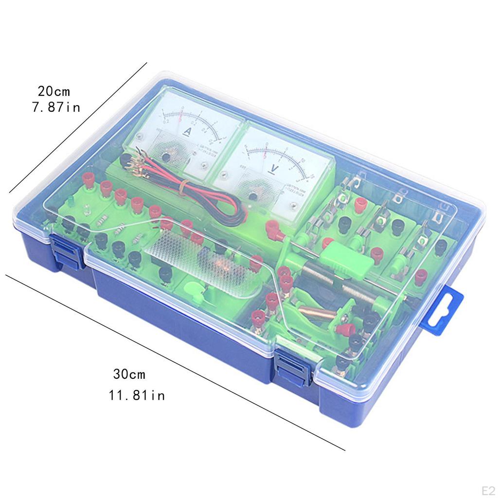 Physics Science Learning Kits Electricity Experiment Set Educational Toys Portable Lab