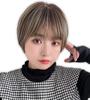 Bare Skin Short Full Bamboo [Brightlara] Wig, Bob, Women's, Wig, Wig, hf1875-RB-M