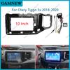 10 Inch Car Radio Fascias Frame For Chery Tiggo 4 4X 5X 2018-2020 Stereo Panel Wiring Harness Power Cable Adapter Canbus Decoder