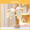 Cute Teddy Plush Bear Keychain Adorable Stuffed Animal Doll Bag Accessory Charm
