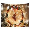 Christmas Decoration Tapestry Snowflake Santa Claus Room Decoration Fireplace Tapestry Gift Christmas Wall Decoration Home