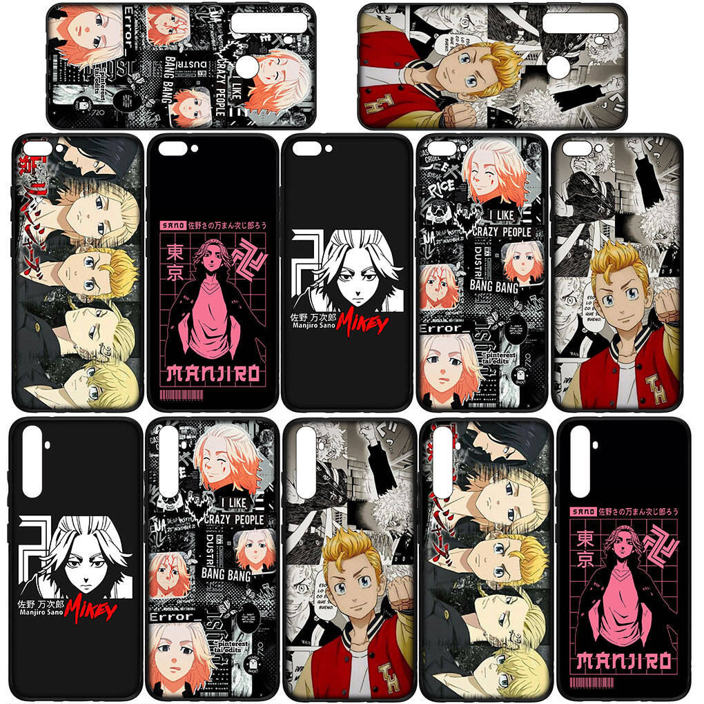 Cover for iPhone 17 16 15 Xiaomi Poco Redmi Note 14 13 12 11 Pro Max Samsung Galaxy S25 S24 S23 OPPO Huawei Tokyo Revengers Mikey Takemichi Phone Case
