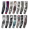 Flower Arm Pattern Men Sunscreen Sleeve Breathable Sun Protection Cover Men/Women