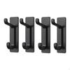4 Pack Over The Door Wall Hooks, Heavy Duty Key Hanger, Mounted Hooks for Clothes, Office,